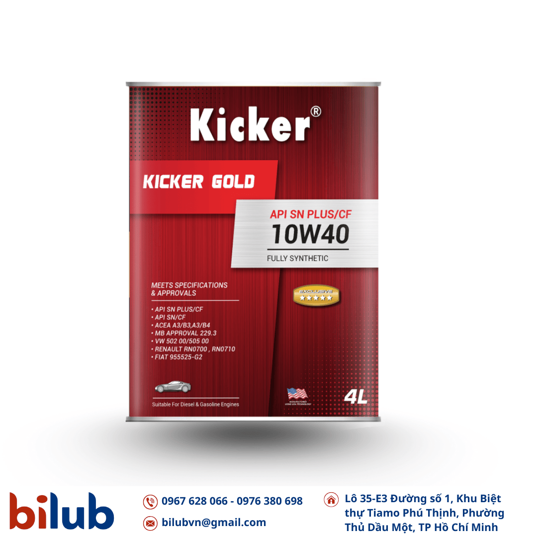 NHỚT KICKER GOLD 10W-40
