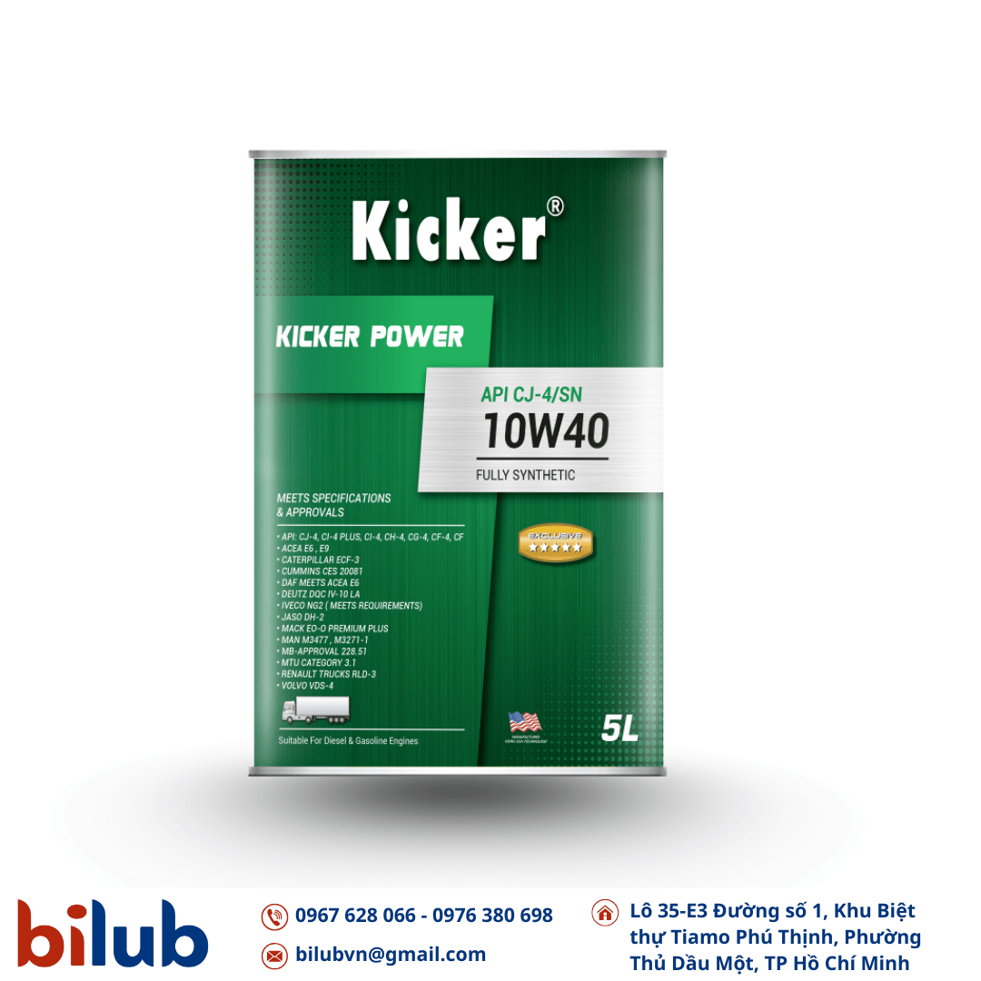 NHỚT KICKER POWER 10W-40