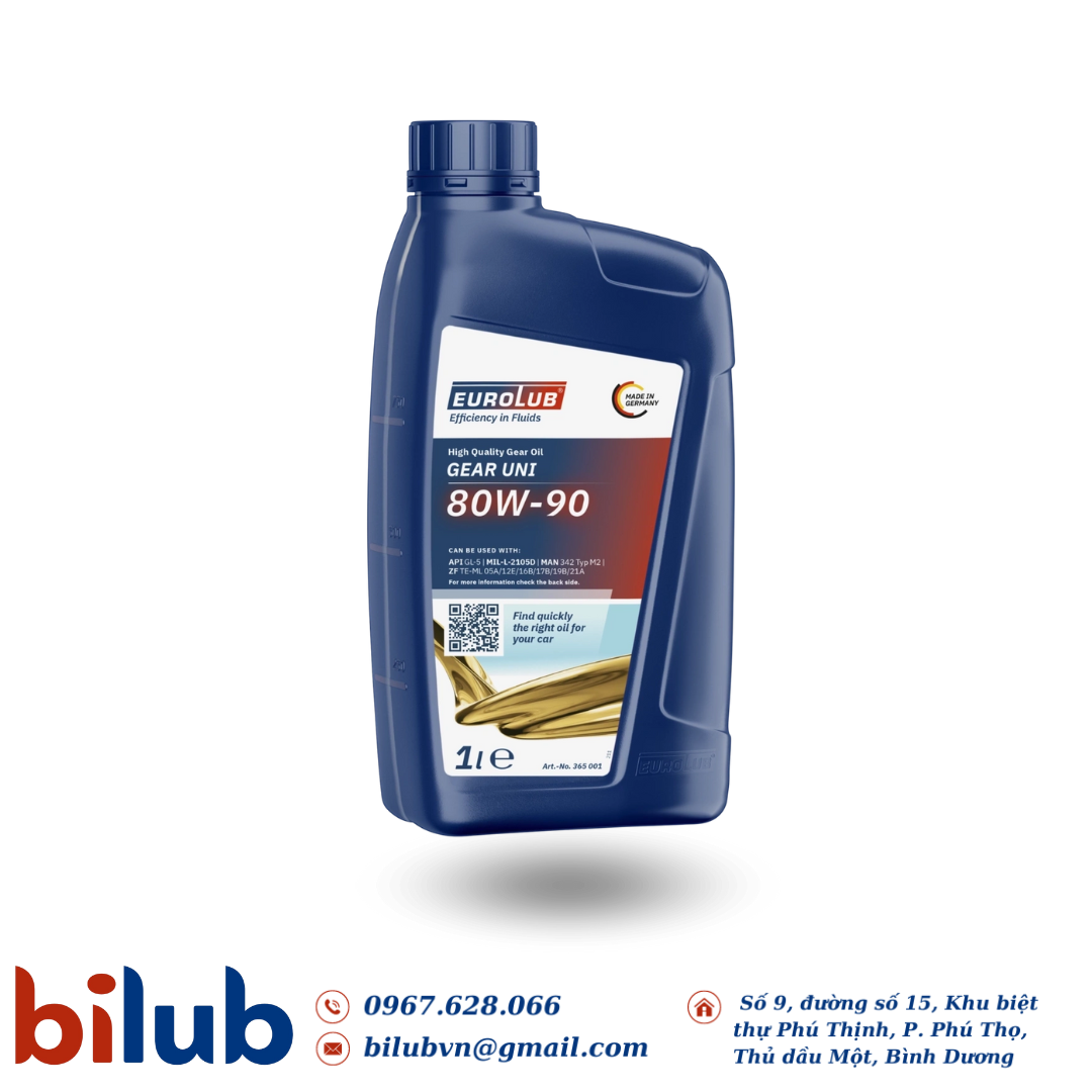 NHỚT HỘP SỐ EUROLUB GEAR UNI SAE 80W-90
