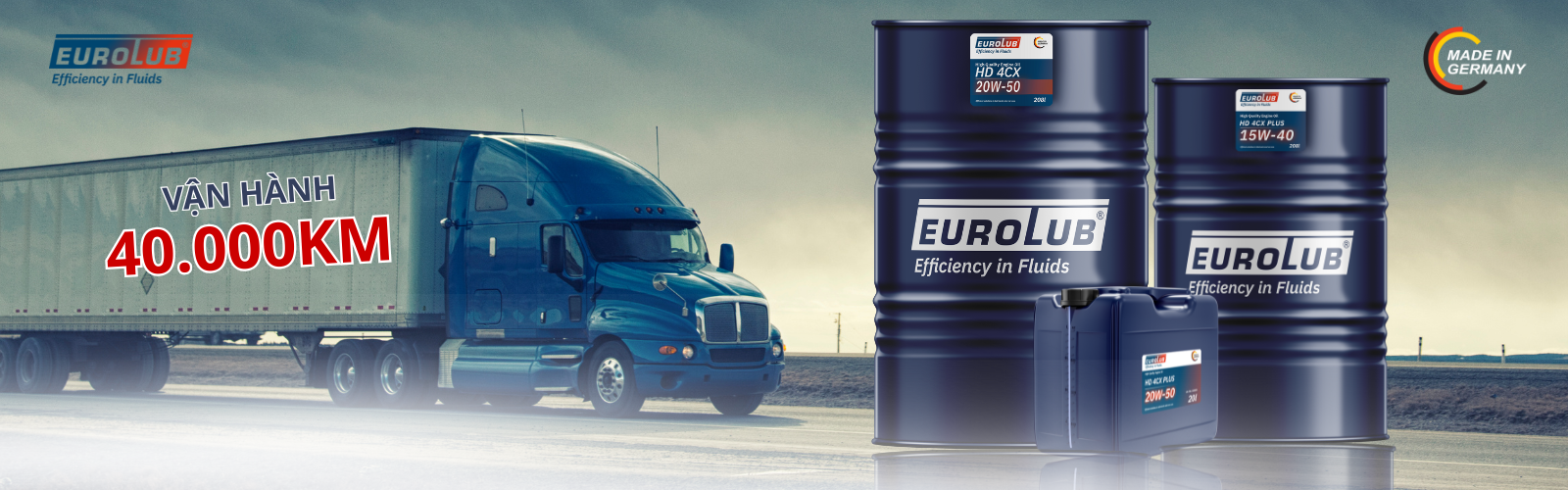 NHỚT EUROLUB HD 4CX PLUS 15W-40